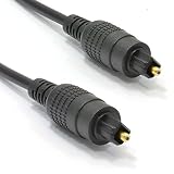 kenable TOS Optical Digital Audio Lead - 4mm Cable - 0.3m (~1 Foot) 30cm