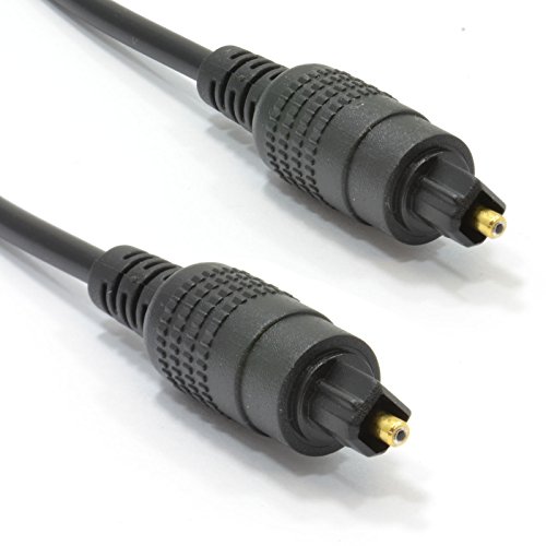 kenable TOS Optical Digital Audio Lead - 4mm Cable - 0.3m (~1 Foot) 30cm