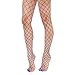 Women Fishnet Stockings – 3/4 Pairs Fishnets Tights for Dancing Party Halloween (One Size, blue, 3 pairs)