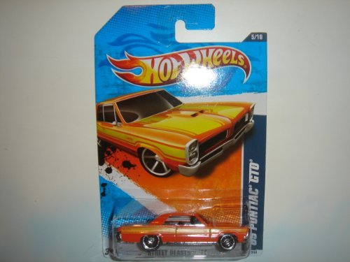 2011 Hot Wheels '65 Pontiac GTO Orange #85/244