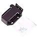 WHOSEE 6PCS Push To Open Catch Lock Drawer Cabinet Catch Touch Latch Cupboard Bedroom