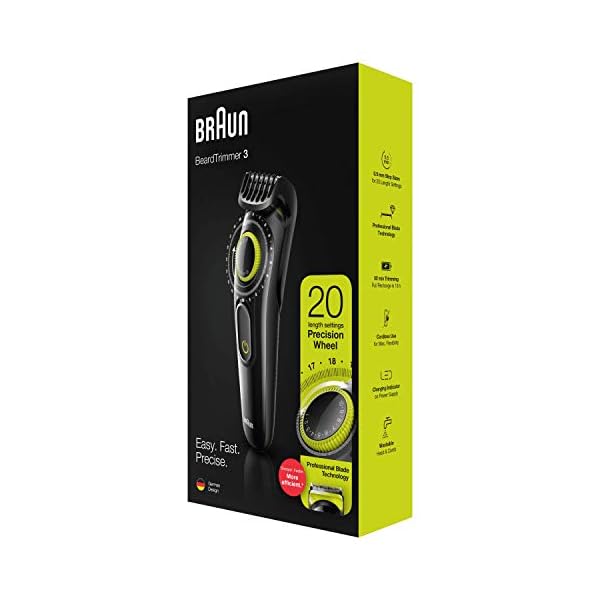 Braun Beard Trimmer and Hair Clipper for Men