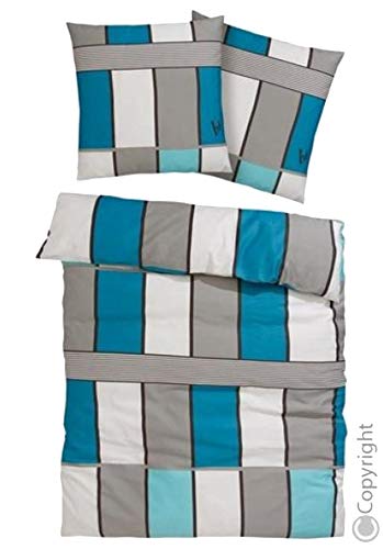 Bruno Banani Bettwäsche Baumwolle Mako-Satin 155x220 80x80 (784954)