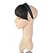 Beauty Angelbella Fashion Headband Neat Bangs Forehead Synthetic Hair Extensions for Girls(1b#)