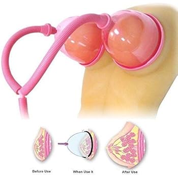 Electric Breast Enhancement Massager Cup Breast Enlargement Enlarge Growth Stimulation Massage and get a Big Cup
