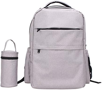 Diaper Bag Waterproof - Multifuntion Durable Travel Backpack Baby Nappy Bags with Bottle Holder - Stylish Designer for Women