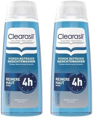 Clearasil Ultra Rapid Action Deep Pore Treatment Toner 200ml Pack of 2