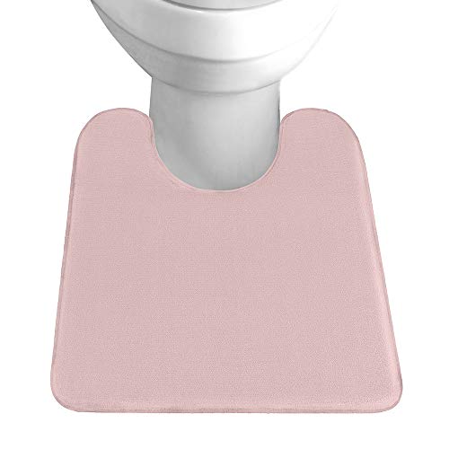 Gorilla Grip Thick Memory Foam Contour Toilet Bath Rug, Soft Absorbent