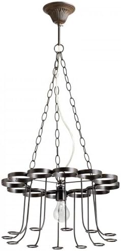 Bronze Winey 1 Light Full Size Pendant 05095