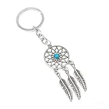 KeyZone Charming Key Ring Chain Dreamcatcher Pendant Keychain