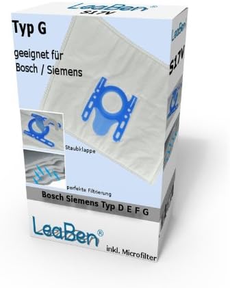 20 Hoover Bags Suitable for Siemens Bosch VZ41AFG / BBZ41FG / Type G / 468383#S17BL
