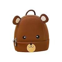 NOHOO Toddler Kids Backpack Child Cute Zoo Sidekick bag Preschool Cartoon Unicorn backpack for 2-6 years （Bear L）