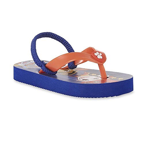 Nickelodeon Toddler Boys PAW Patrol Blue Flip-Flop (Medium - Toddler - 7/8)