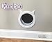 The Kitty Pass Wall Entry cat Door, Cat Door Tunnel, Cat Wall Door Pet Door Hidden Litter Box.n