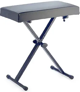 Stagg KEB-A30 X-Style Adjustable Keyboard Bench (Black)