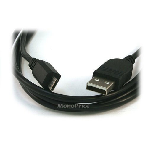 USB 2.0 A Male to Micro 5pin Male 28/28AWG Cable - 3ft