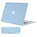 Mosiso Plastic Hard Case with Keyboard Cover for MacBook Air 11 Inch (Models: A1370 and A1465), Airy Blue
