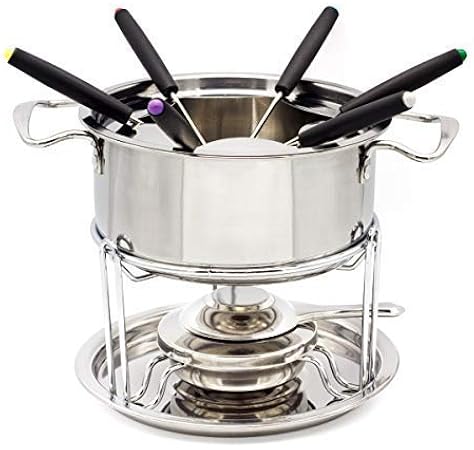 Amazon Com Stainless Steel Fondue Pot Inox Set Wzh 13 Set