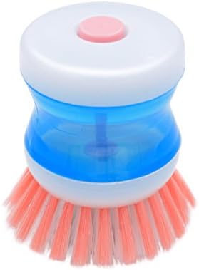 Nuxin Easy Grip Soap Dispensing Palm Brush for Kitchen Dish Washing