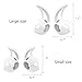 GiBot Airpods Case Holder Skin Protector for Apple Airpods Charging Case with Earhook,Necklace,Black