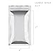 GSSUSA Halulu Mylar Ziplock Bags - Resealable Aluminum Foil Pouches for Food Storage(4