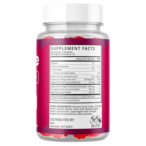 (2 Pack) Gumitide Gummies, Official Gumitide Weight Management Gummys with Apple Cider Vinegar, Advanced Health & Wellness ACV Gummys with Maximum Strength Active Lifestyle Multivitamins (120 Gummies)