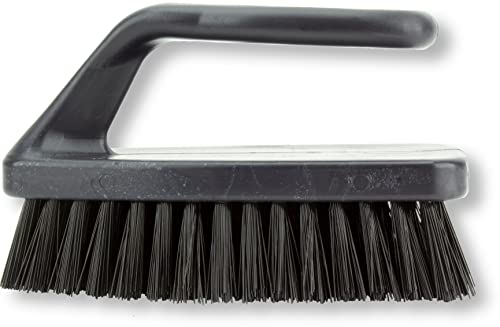 SPARTA Heavy Duty Scrub Brush, Hand Brush with Iron Shape Handle Design for Scr…