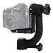 Mcoplus Professional 360 Degree Panoramic Gimbal Tripod Head with Arca-Swiss Standard 1/4'' Quick Release Plate and Bubble Level for Digital SLR Cameras (30lbs/13.6 kg)