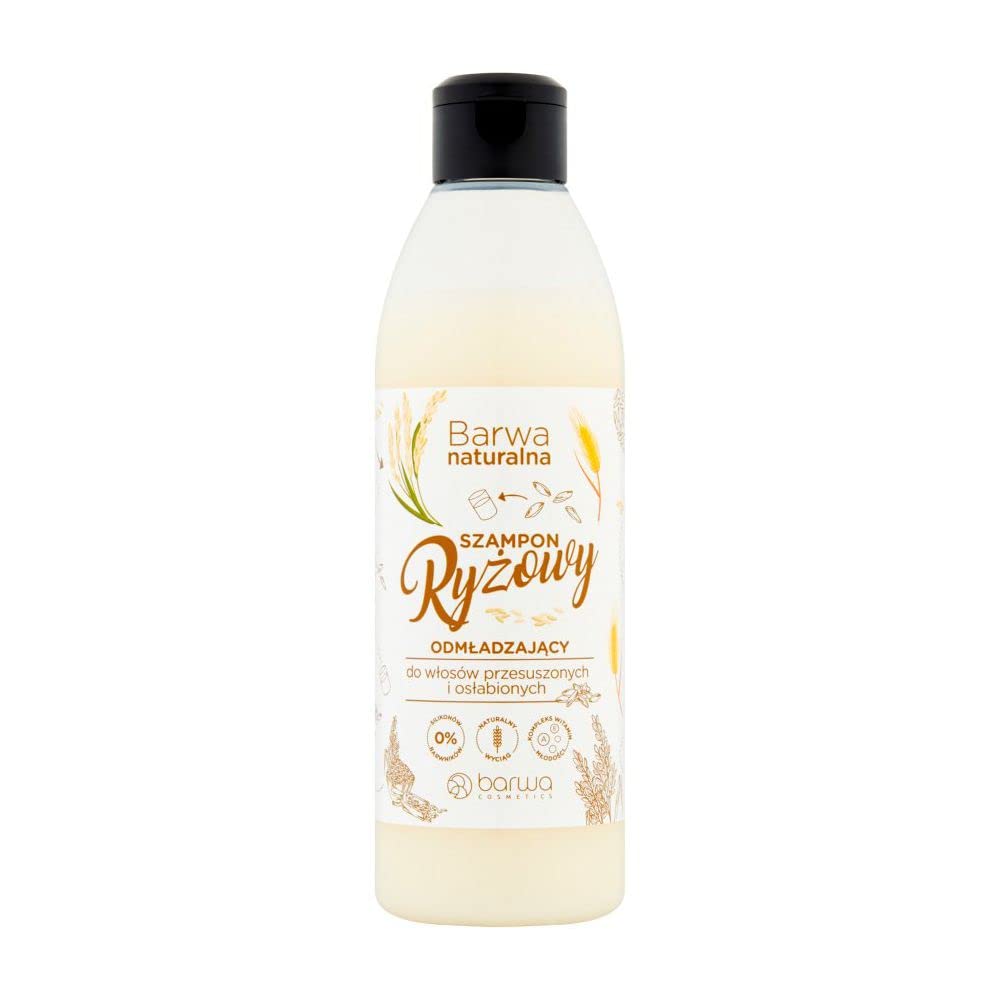 Barwa Shampoo Rejuvenating for Dry Hair & Ends with Biotin, 300ml