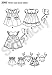 Simplicity Baby Dresses and Bonnets Sewing Patterns, Sizes 1-18 Months