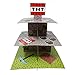 Mining Fun TNT Cupcake Stand & Pick Kit, Pixel Decorations, Mining Fun Parties, Birthdays, Party Supplies, Cake Decorations, 3 Tier Cardboard Cupcake Stand