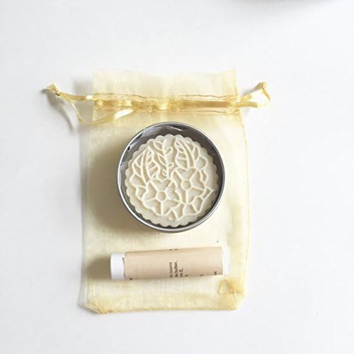 Kaya Lavender Gift Set, Solid Lotion & Lip Balm - All Natural Organic Gift