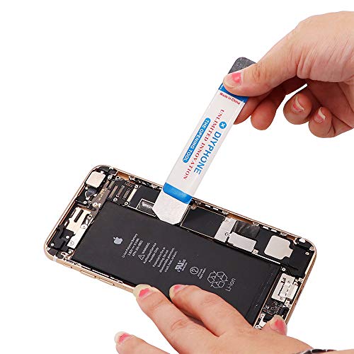 5pcs Stainless Steel Metal Spudger Tool Kit Soft Thin Phone Opening Pry Tool Kit for iphone Samsung Huawei Mobile Phone Disassemble Repair - Thumbnail 3