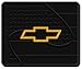 Chevy Gold Bowtie Factory Style Molded Utility Mat- 14"  ~ Plasticolor 