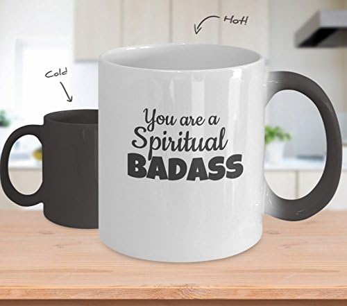 Spiritual Badass - You are a spiritual badass - Positive affirmation mug - Affirmation Mugs for Women, Men, Co-Workers