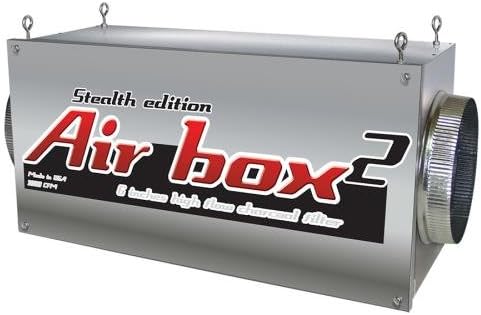 Hydrotek Air Box 2 Stealth Edition 800 CFM 6 in