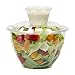 [50 + 60 Pack] 48 OZ BPA Free Clear Plastic Bowl With Dome Lids 4 OZ Dressing Sauce Cup Combo for Salads Fruits Parfaits, Disposable, Large Size