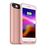 mophie juice pack wireless - Charge Force Wireless Power - Wireless Charging Protective Battery Pack Case for iPhone 8 - Rose Gold