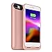 mophie Juice Pack Wireless - Charge Force Wireless Power - Wireless Charging Protective Battery Pack Case For iPhone 8 Plus – Rose Gold