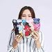 Trigle 36Pcs Premium Hair Scrunchies Women's Chiffon Flower Hair Scrunchies Hair Bow Thick Hair Morning Wake