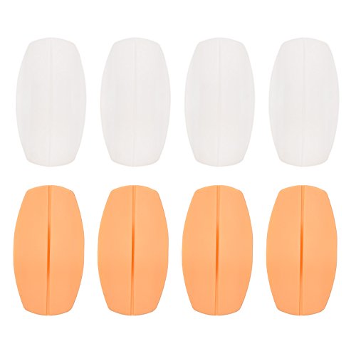 4 Pairs Soft Silicone Bra Strap Cushions Holder , Non-slip Shoulder Protector Pads