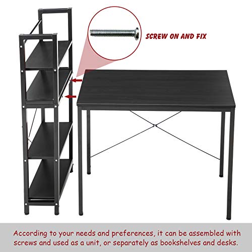 2 4+EVER+Computer+Shelves+Variety+Bookshelf