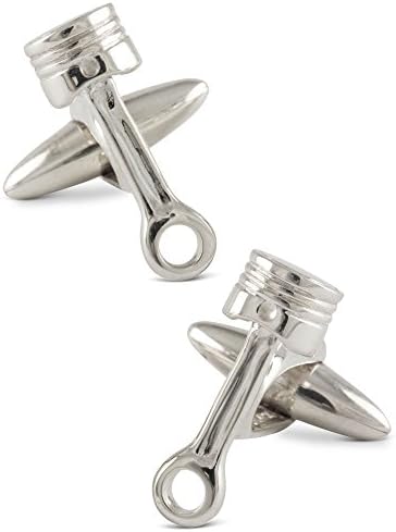 Piston Cufflinks Sterling Silver