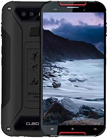 CUBOT Quest Lite 5.5-inch Quad-core Android 9.0 Pie Rugged Smartphone Unlock, 3GB + 32GB, 4G Dual Card, Gyroscope, 3000mAh Battery, 12 megapixel Camera, IP68 Waterproof, Shockproof (Red)