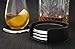 COMFORTENA Leather Holder for Regal Drink Coasters Set | Decorative Organizer for the 4-Piece Silicone Coaster with Gold or Silver Metal Ring, Absorbent Felt Pads | Drinks Accessories in Elegant Black