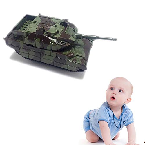 LNIMIKIY Panzer Spielzeug Kunststoff Modell Kinder Soldaten Gedreht Kanone Krieg Geschenke Pädagogische mlung Mini… – Bild 5