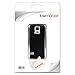 kwmobile Premium hard case for Samsung Galaxy S5 Mini with reinforced back of brushed aluminium in black