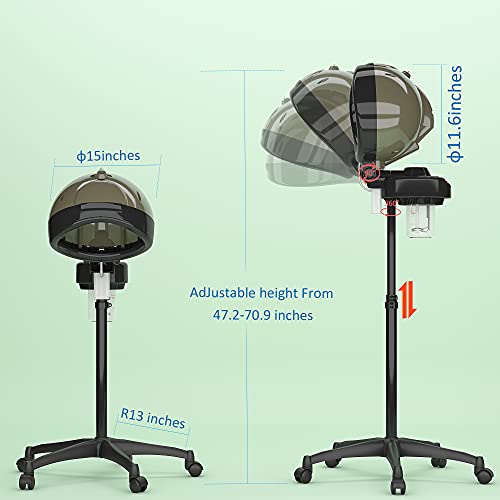 Kingsteam Professional Hair Steamer, Hair Steamer with Ozone, Negative