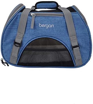 Coastal Pet- Bergan – Comfort Carrier – Heather Bermuda (16 x 8 x 11 Inches)