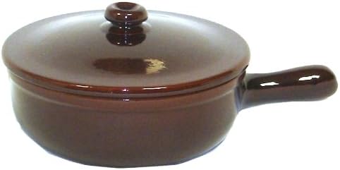 Piral Single Serving 2.5 Cup Pan with Lid, Rich Umber